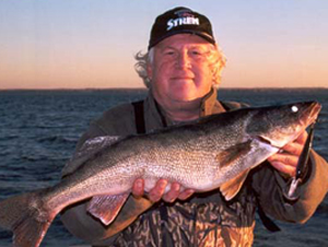 Gary Engberg is a fishing pro with expert knowledge of lake wisconsin.